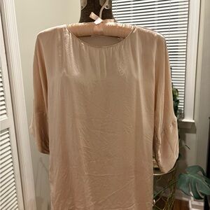 Amanda Uprichard Cream silk blouse